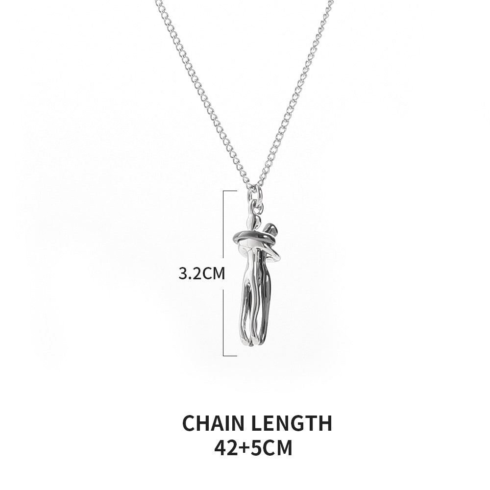 Eurenne - Luxury Couples Pendant Necklace for Timeless Love and Style