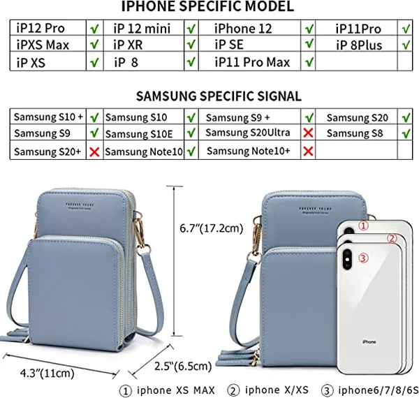 SleekCross Bag - Compact Crossbody for Everyday Use