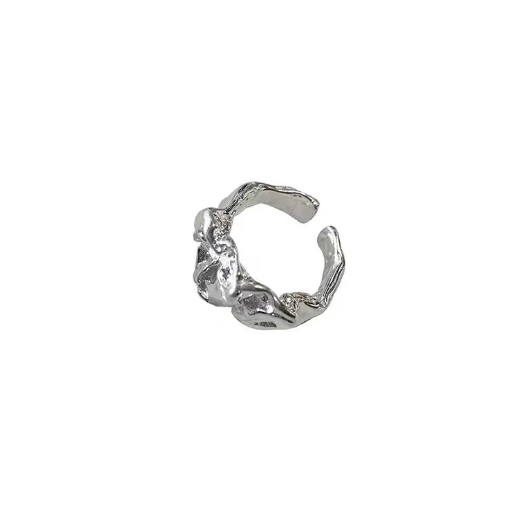 Eonfold - Pleated Lava Minimalist Ring