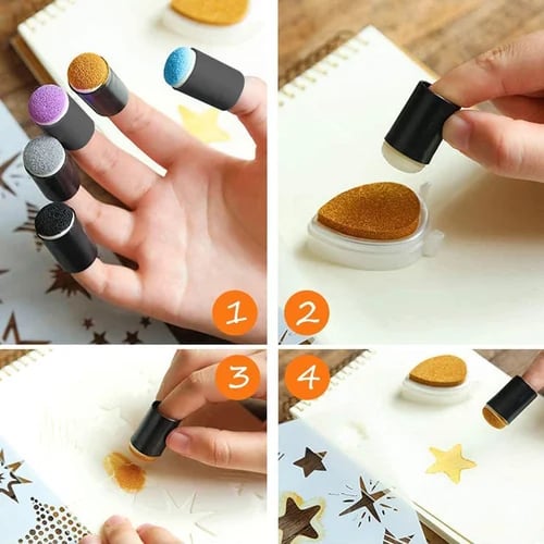 ColorPlay - Creative Finger Paint Set for Colors and Fun