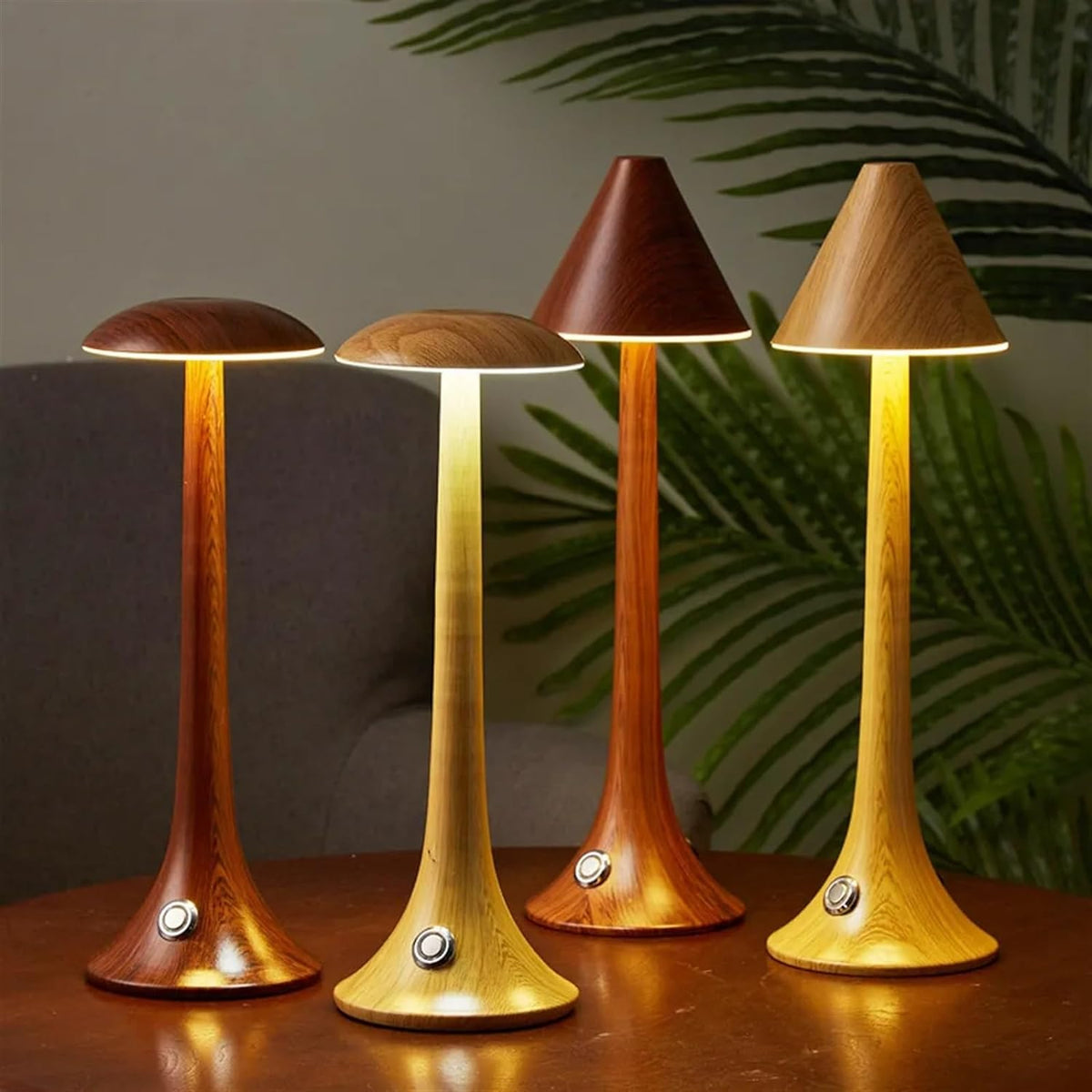 Sharina Mushroom Lamp - A Creative Touch-Control LED Table Lamp