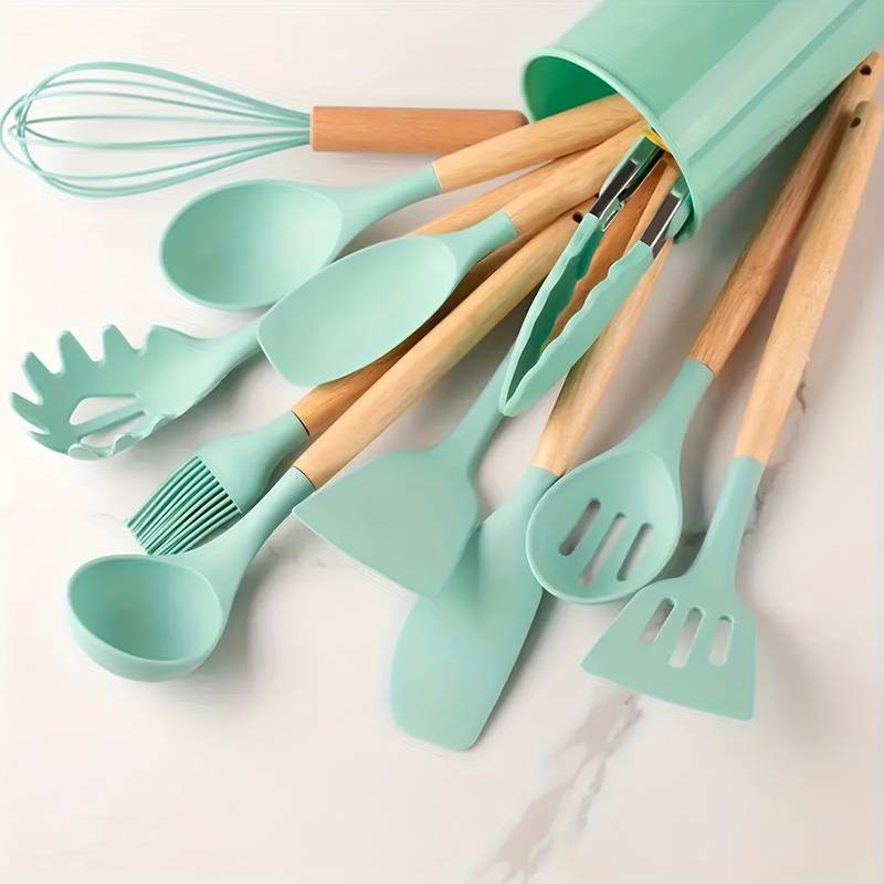 Nahrix - Heat-Resistant Scratch-Free Kitchen Utensil Set