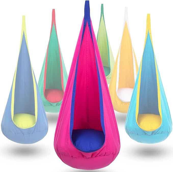 HangingJoy - Indoor Outdoor Kids Hammock Swing