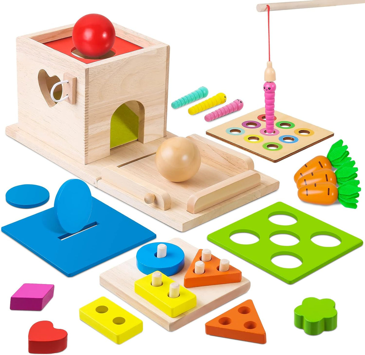 Spar Hawk - Montessori Wooden Baby Learning Toys