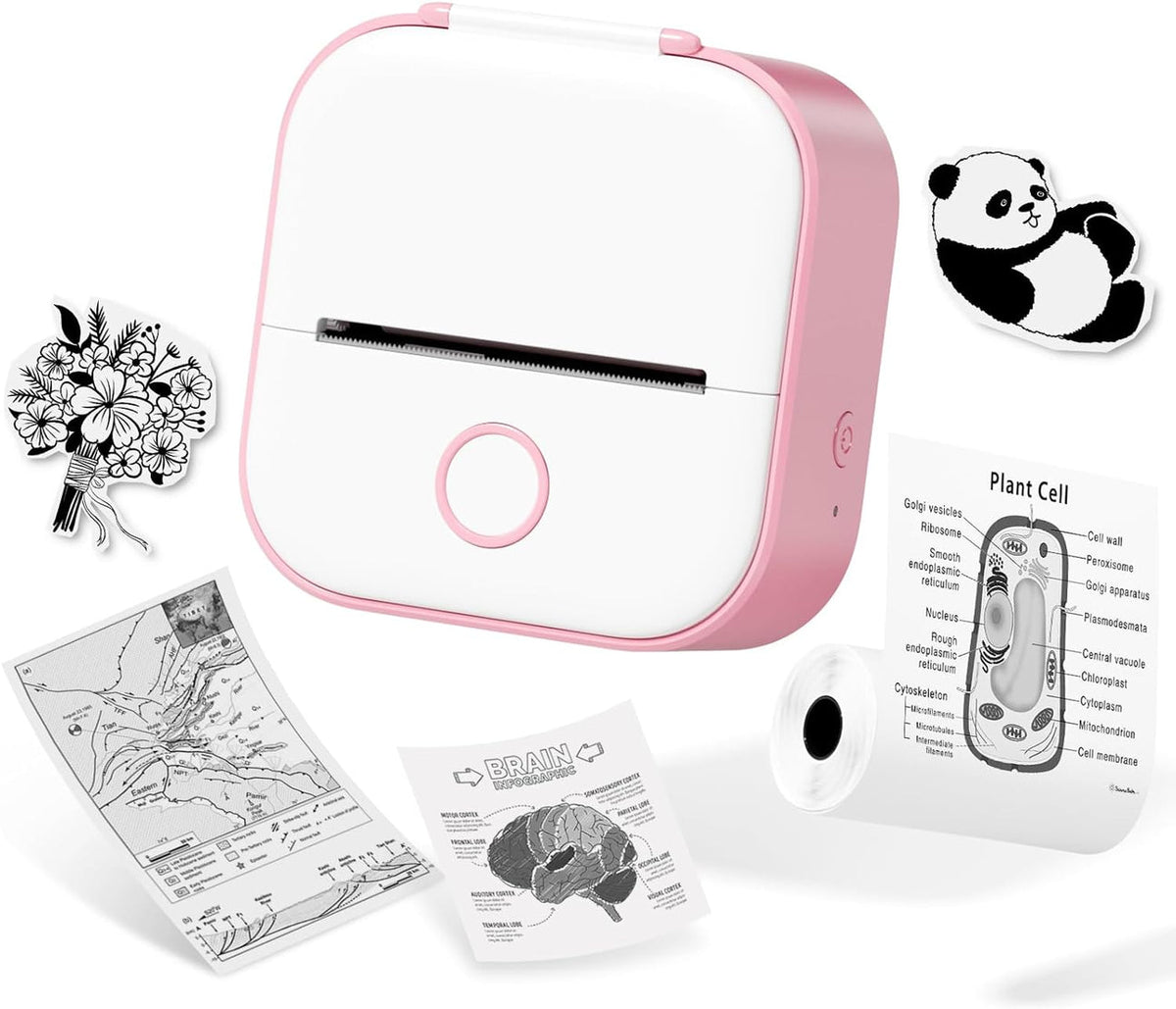 Pocket Printer - Portable Mini Sticker & Label Printer