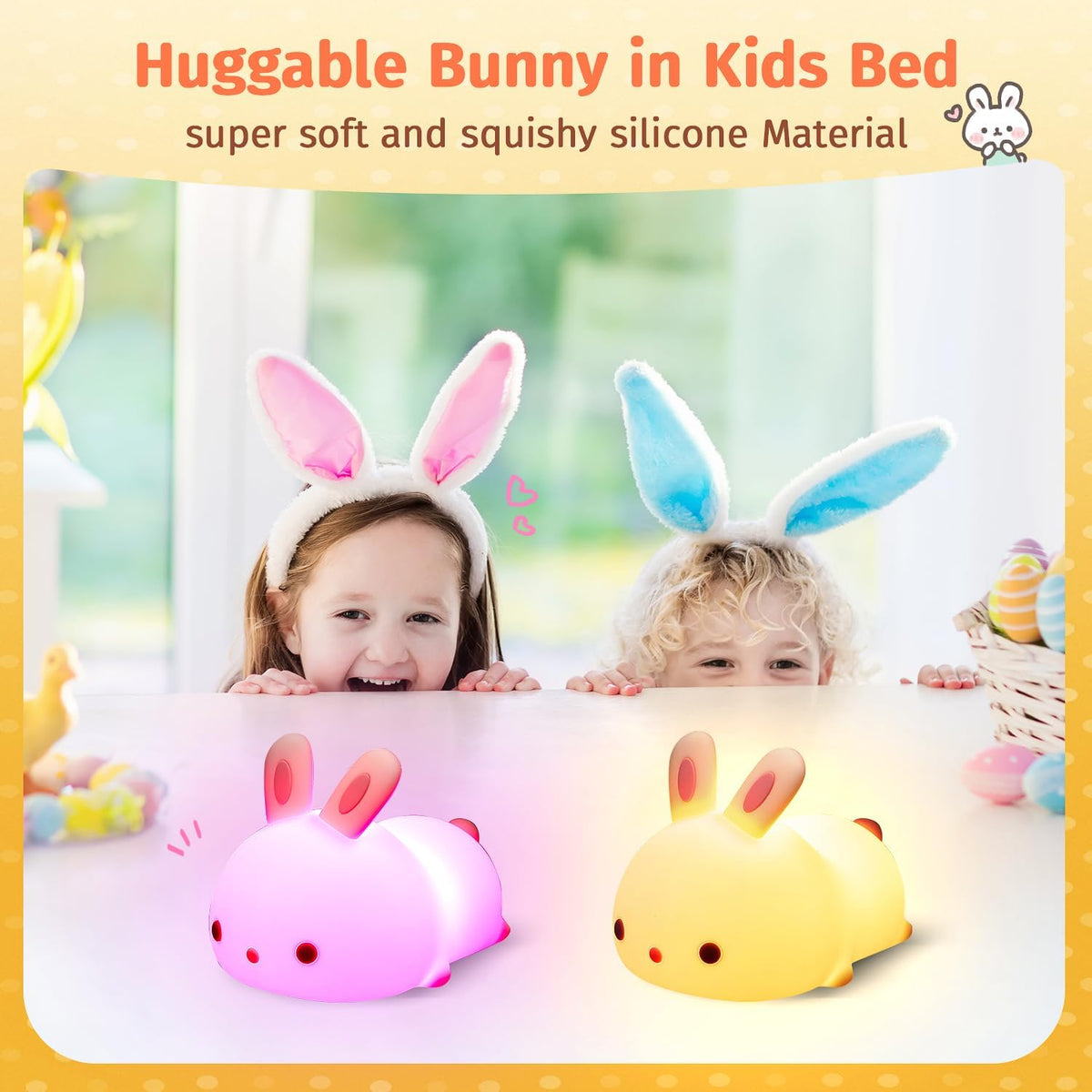 Kondrick - Magical Color-Changing Rabbit Lamp