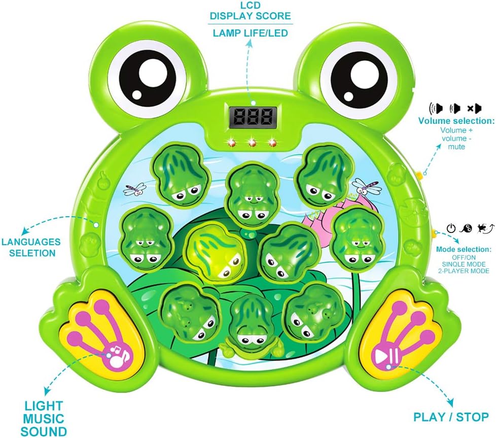 Interactive Frog Game for Toddlers - Play, Learn, and Grow