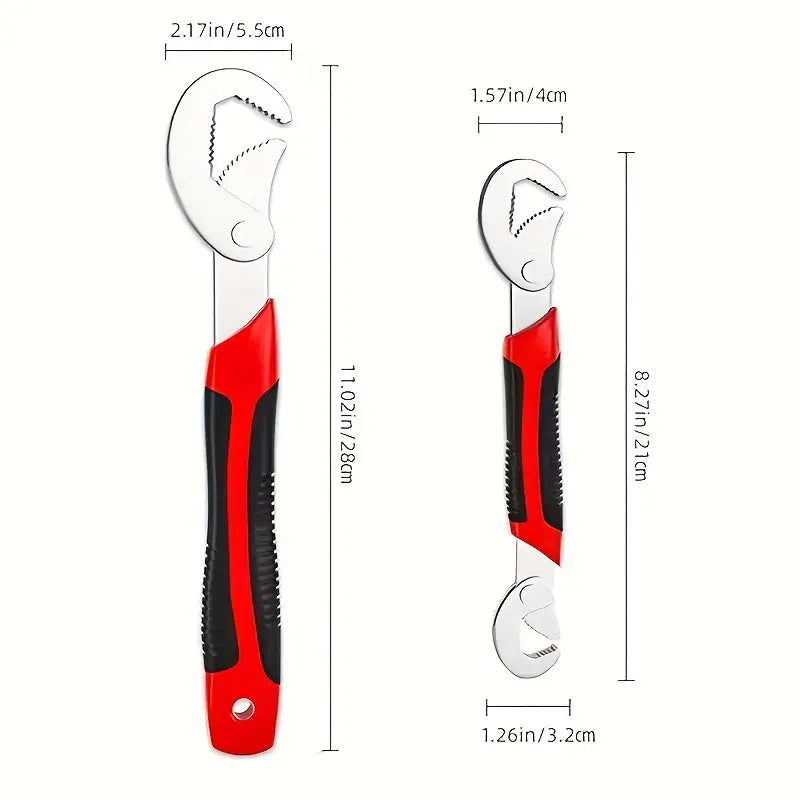 Pinvora - Adjustable Multi-Size Nut and Bolt Tool