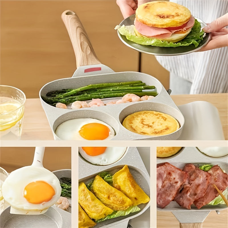 Quatro Cooking - Multi-Section Nonstick Frying Pan