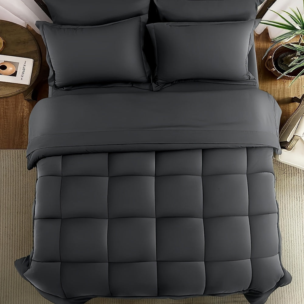 Hirlend - Soft 3-Piece Comforter Bedding Set