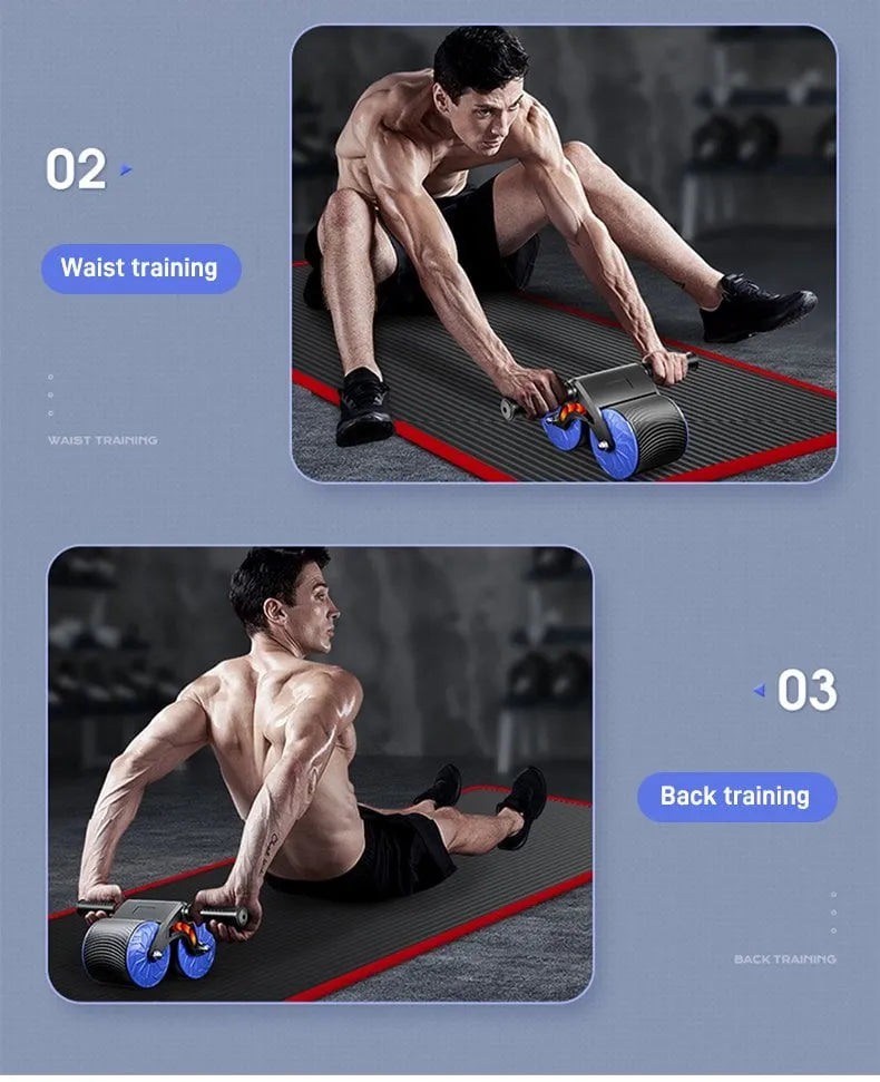 AbRoller Pro - Automatic Rebound Ab Wheel Roller