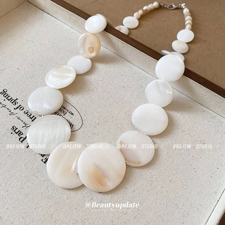 Naya Bohemian Shell Necklace - Effortless Beach-Ready Style