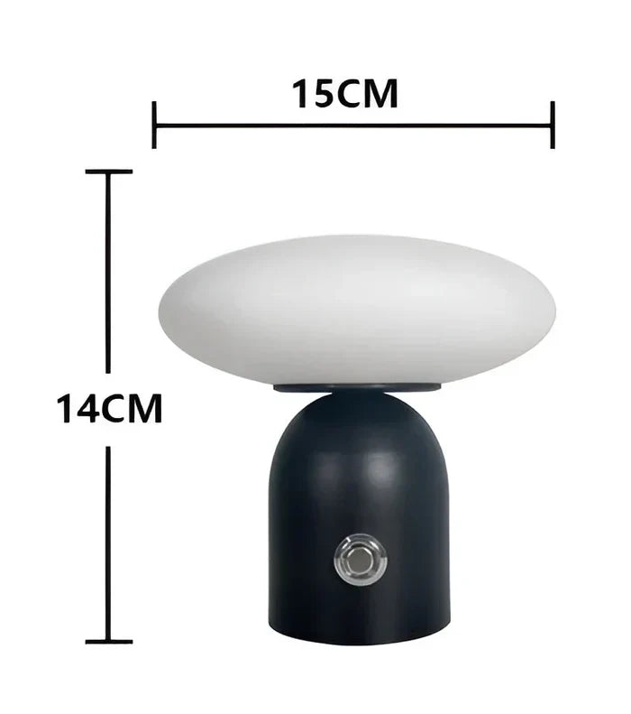 NordicGlow - Luxury Mushroom LED Lamp with Smart Touch Control