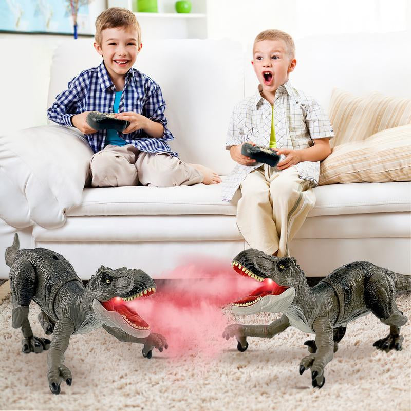 DinoMaster RC - Remote Control Dinosaur Toy with Mist Effect