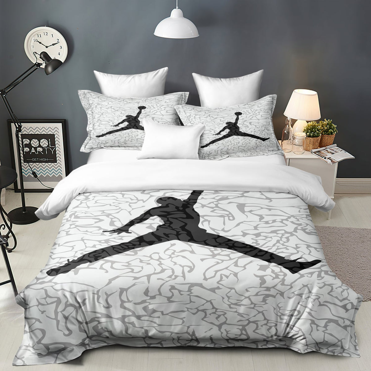 Nazbrix - Sporty Basketball Duvet Cover Set