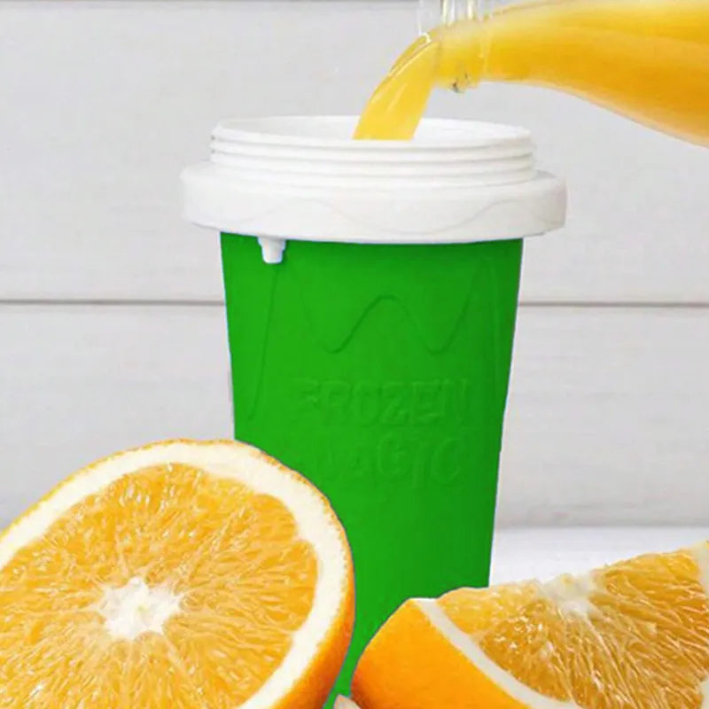 FrostySip Chill Cup - Squeeze Cup That Keeps Your Drinks Ice Cold
