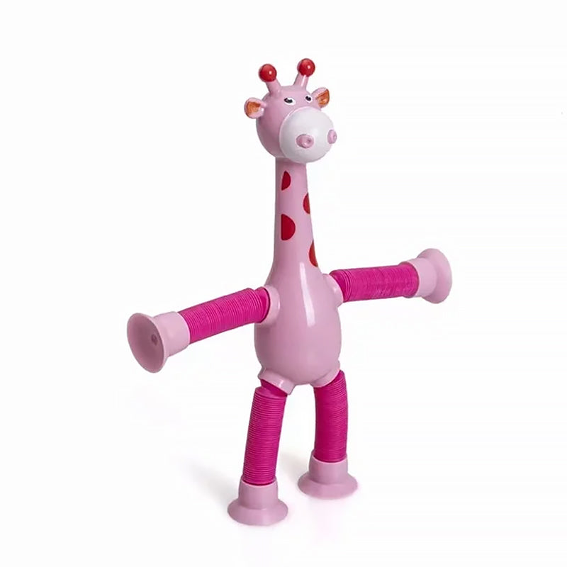 StretchGiraffe - Flexible Suction Cup Toy for Kids