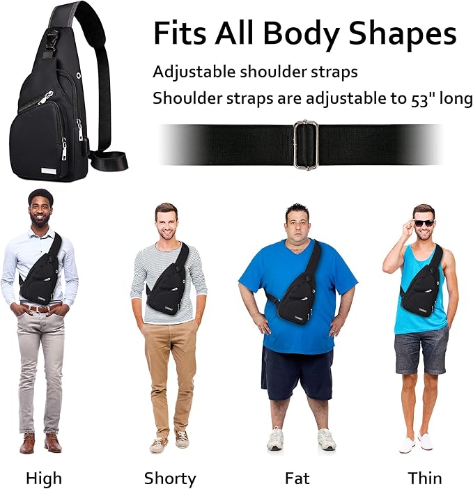WaveSling - Stylish Waterproof Crossbody Bag