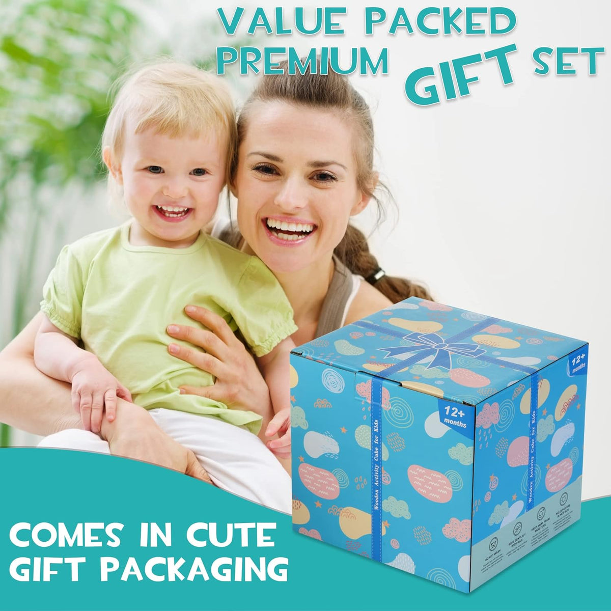 Grimstead - 8-in-1 Educational Activity Cube