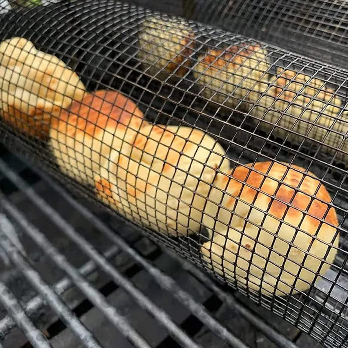 WroastMate - Stainless Steel Mesh Grill Basket