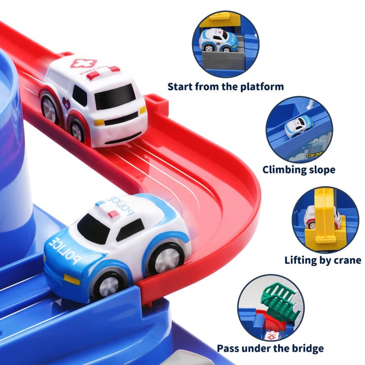 RescueTrack Adventure Set - Educational Toddler Learning Toy