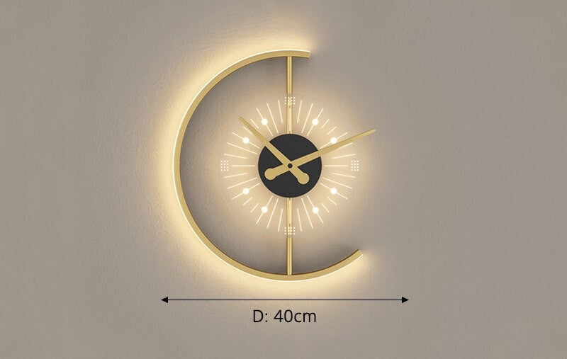 Wedmora - Modern LED Wall Clock Design
