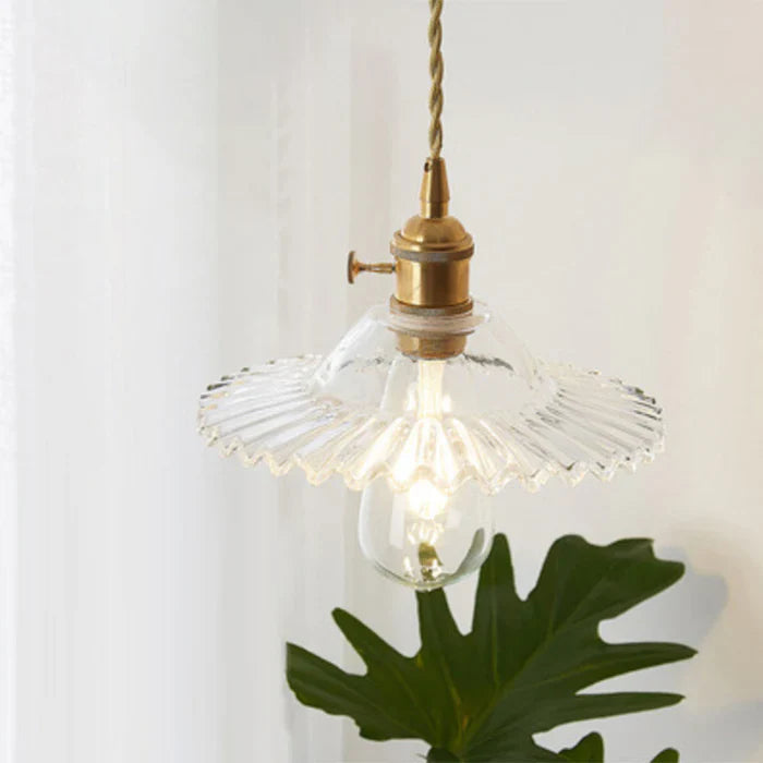 OpulentGlow Pendant - Elegant Handblown Glass Pendant Light