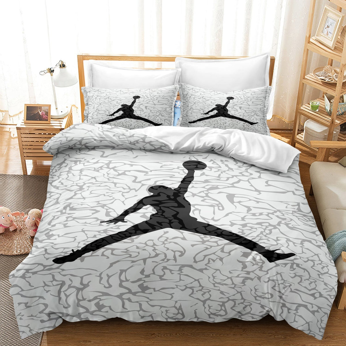 Nazbrix - Sporty Basketball Duvet Cover Set