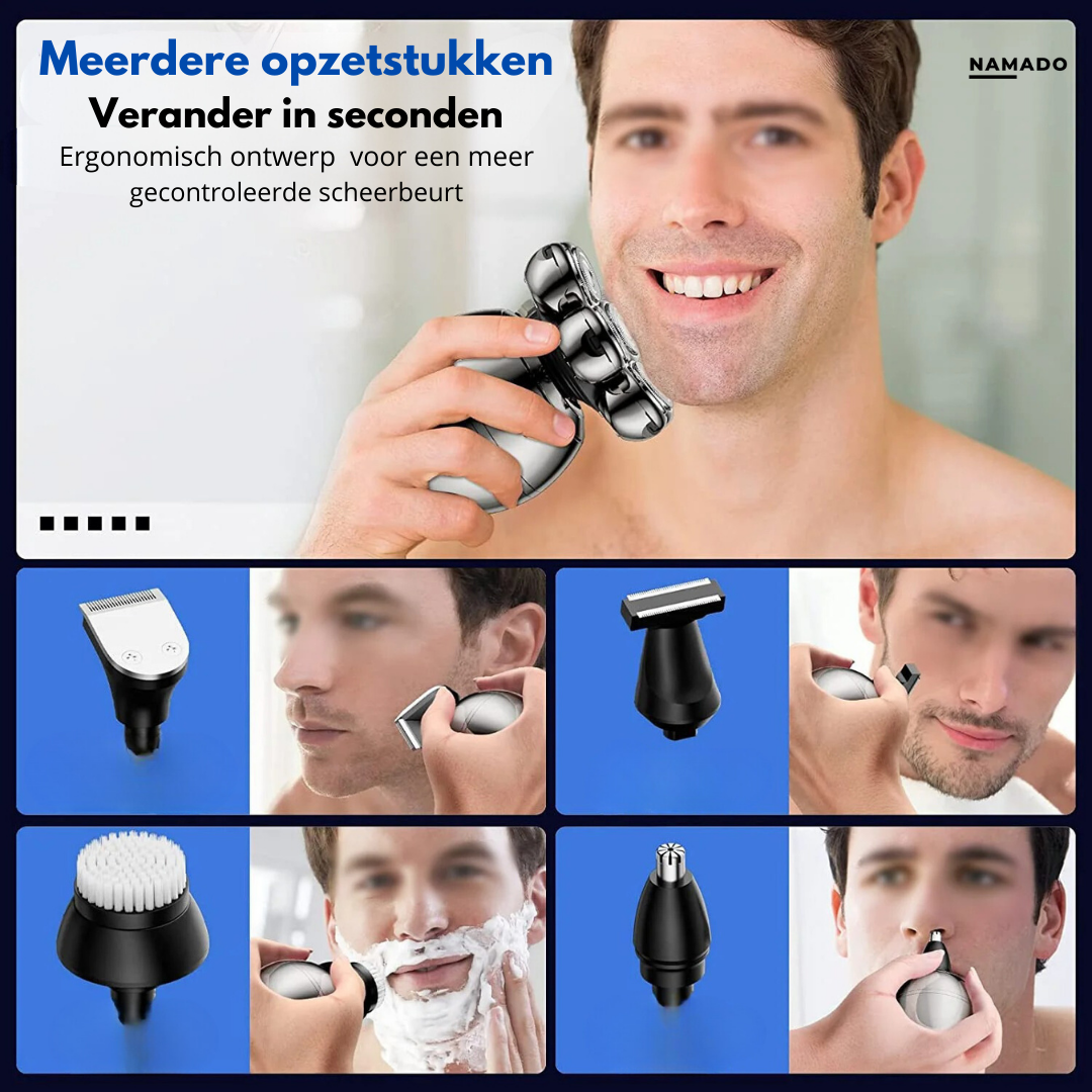 FlexiShave Pro - Luxury Flexible Head Trimmer for a Perfect Shave