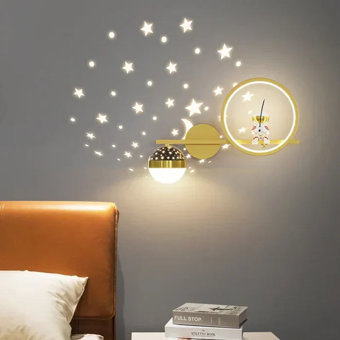 GlowNest - Playful Wall Lamp for Kids' Rooms