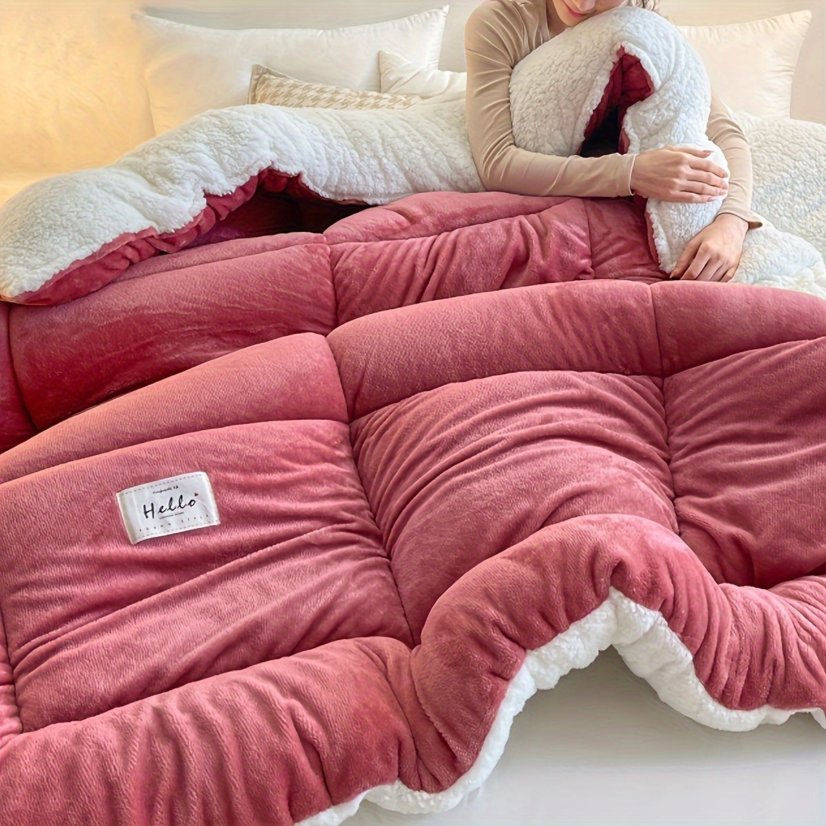 Drelkeep - Reversible Double-Sided Fleece Throw