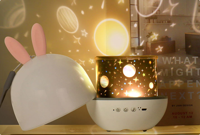 StarGaze Projector - Rotating Star Night Light for Kids