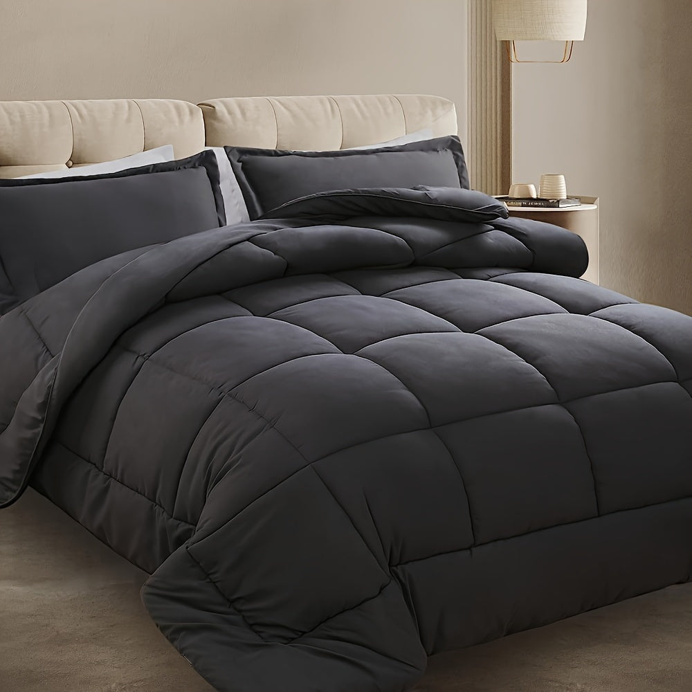 Hirlend - Soft 3-Piece Comforter Bedding Set