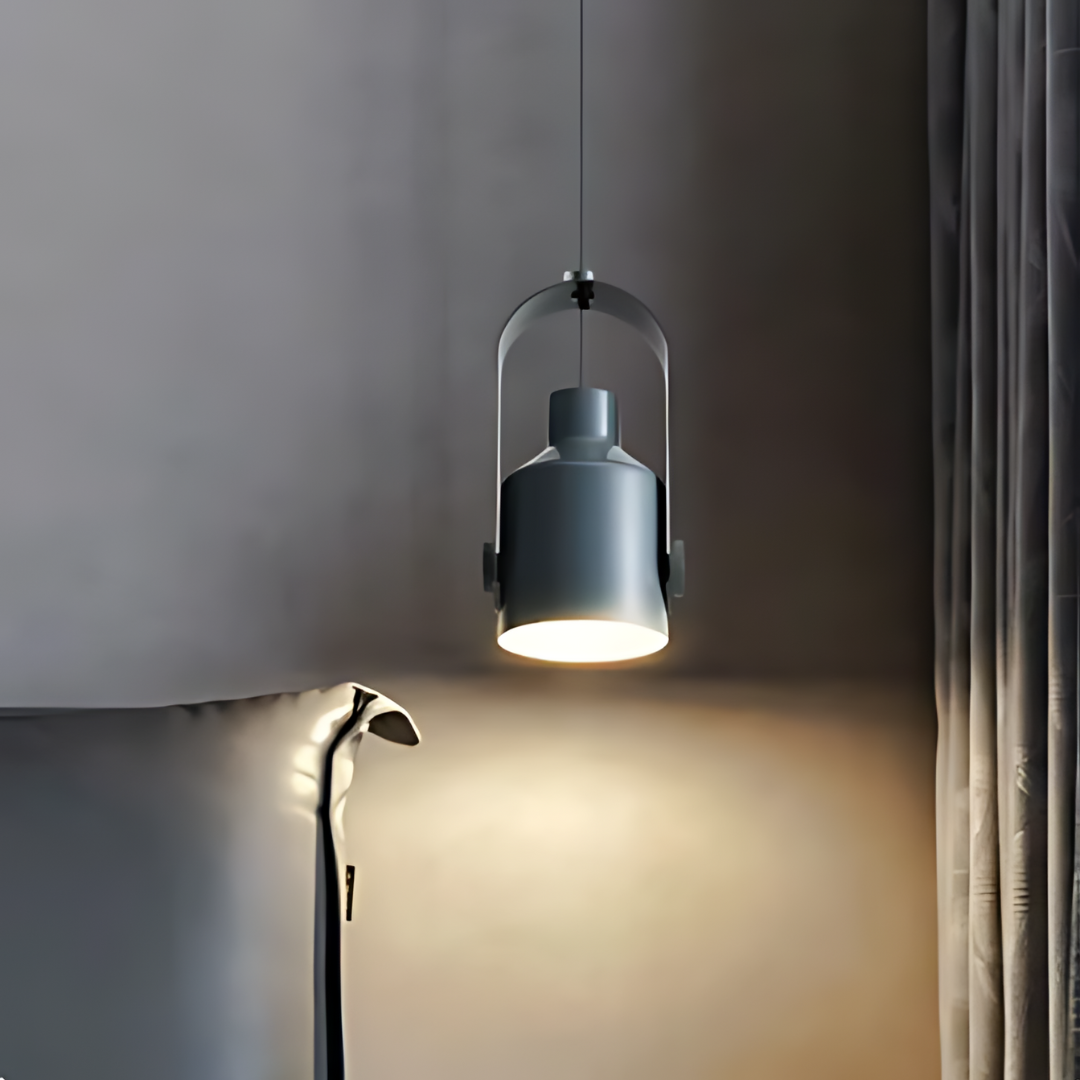 Halkirk - Minimalist Wood and Metal Pendant Lamp