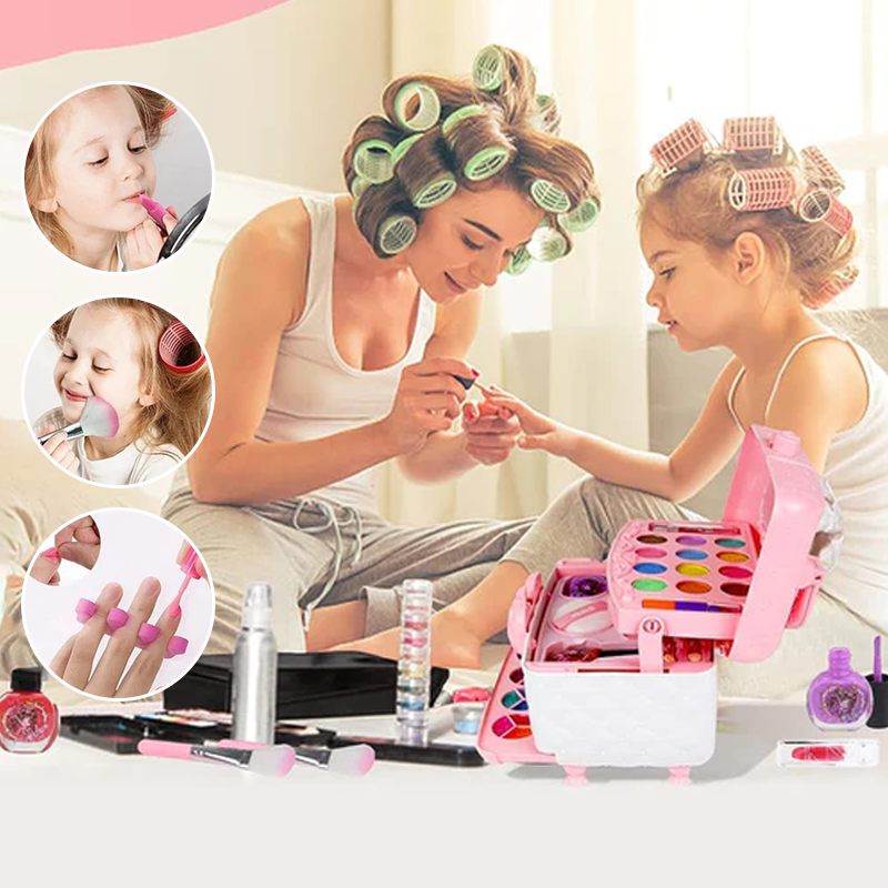 LittleGlam Set - Washable Makeup Kit for Kids