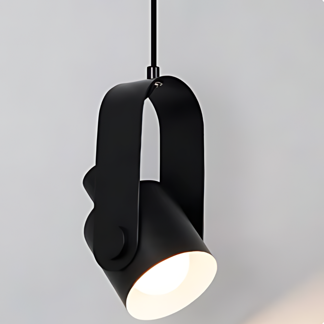 Halkirk - Minimalist Wood and Metal Pendant Lamp