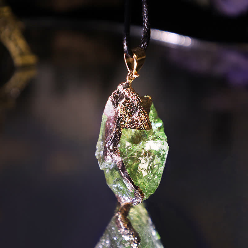 Eozora - Natural Moldavite Necklace