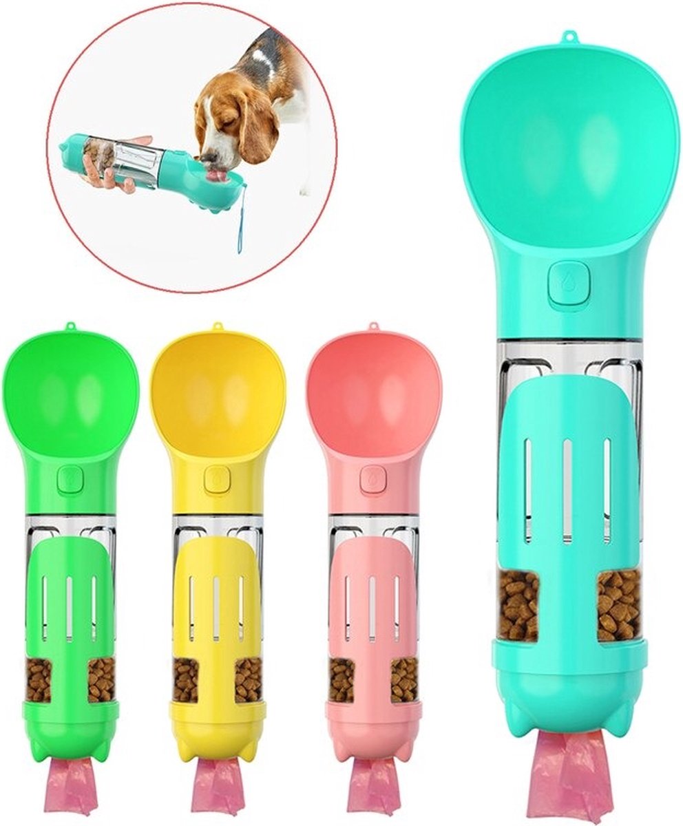 Snackbuddy Pro - Portable Dog Food and Water Dispenser