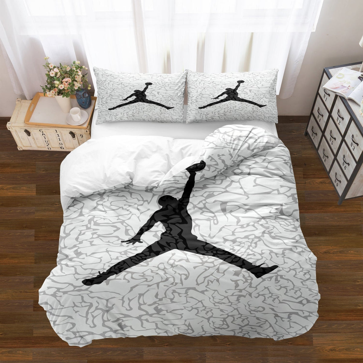 Nazbrix - Sporty Basketball Duvet Cover Set