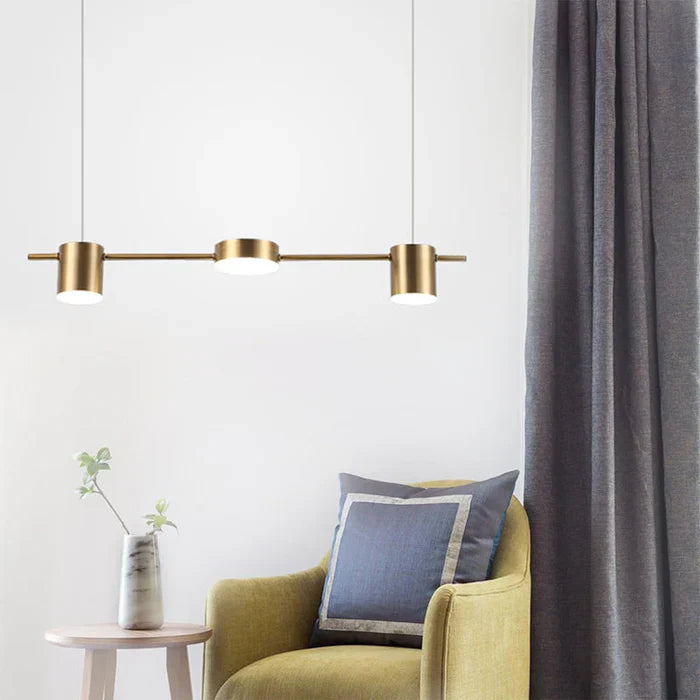 AuraDrum - Elegant Aluminum Drum Chandelier for a Stylish Interior