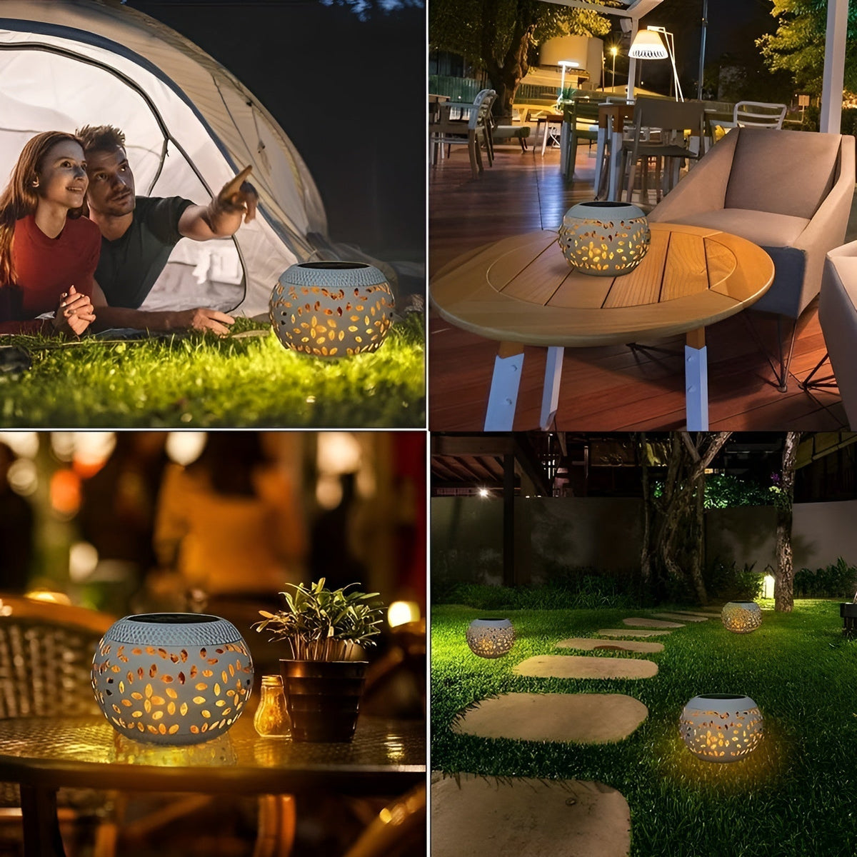 Baronmere - Solar Dotted Garden Light Accent