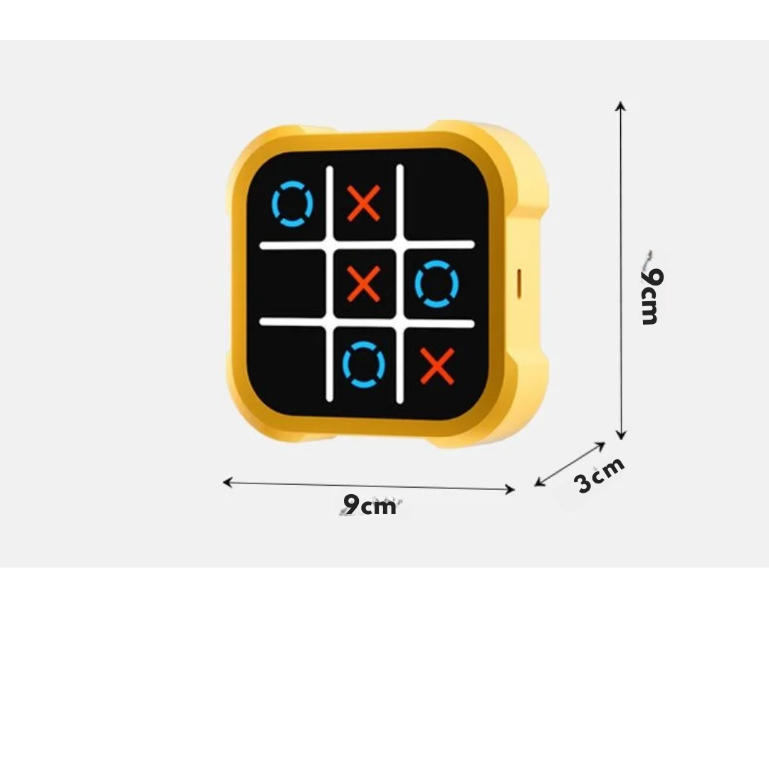 GameMaster - The Ultimate Tic Tac Toe Play Set for Family Game Night
