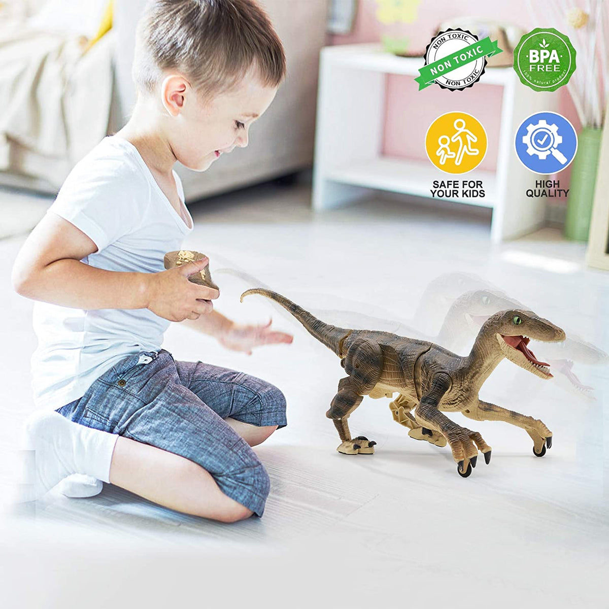 DinoMotion - Realistic Velociraptor with Remote Control