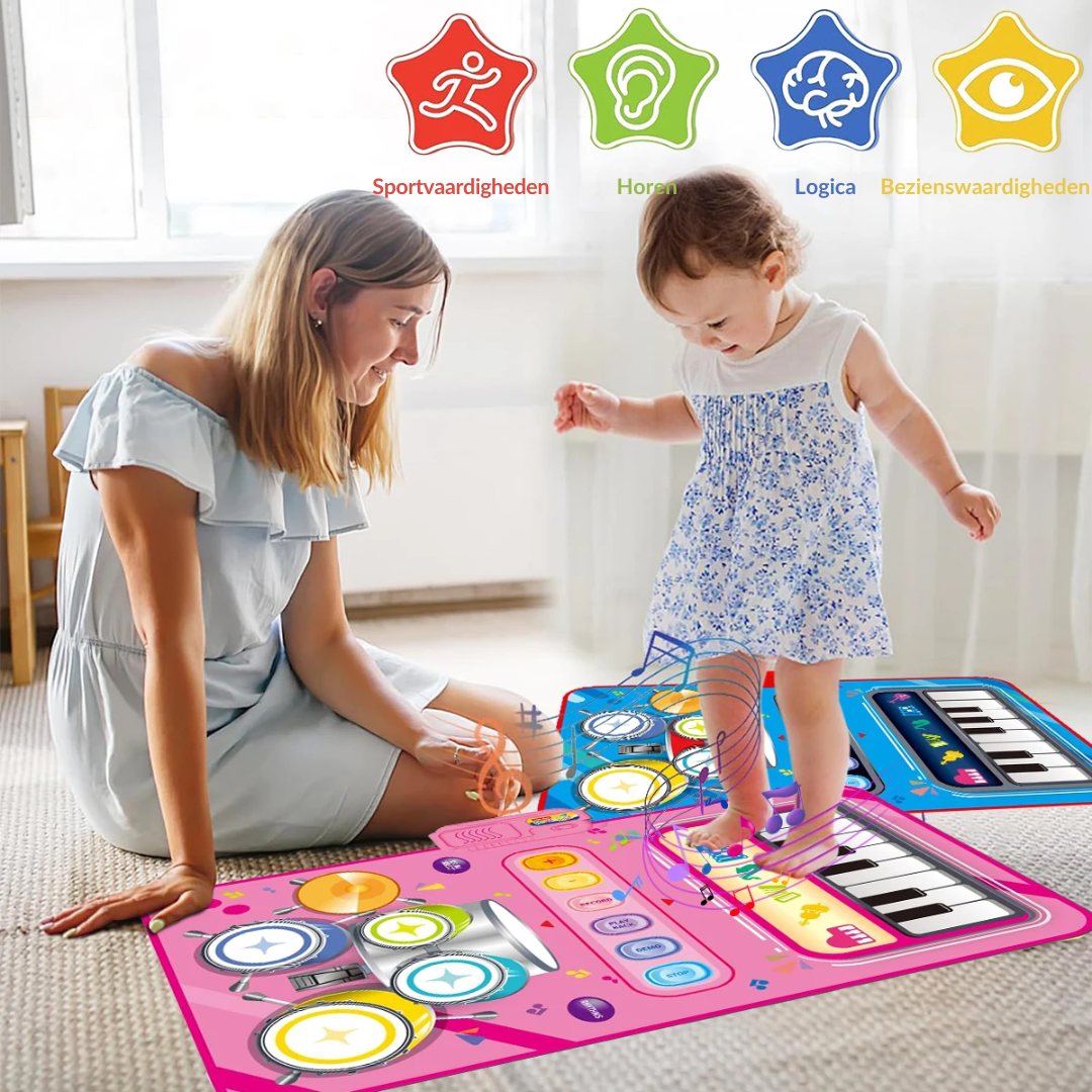SoundPlay Mat - Interactive Musical Play Mat for Kids