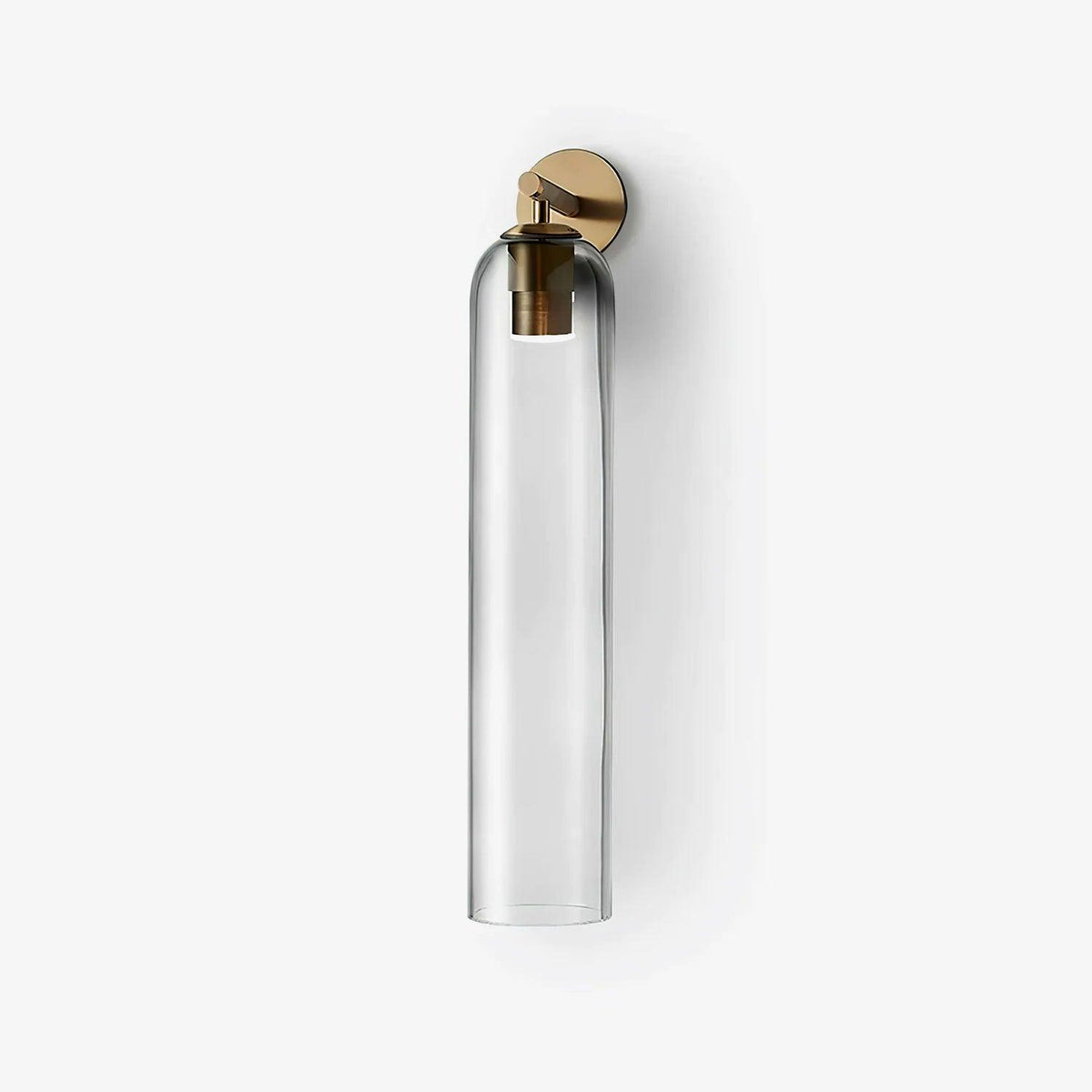 Stern Way - Modern Warm Glow Glass Wall Sconce