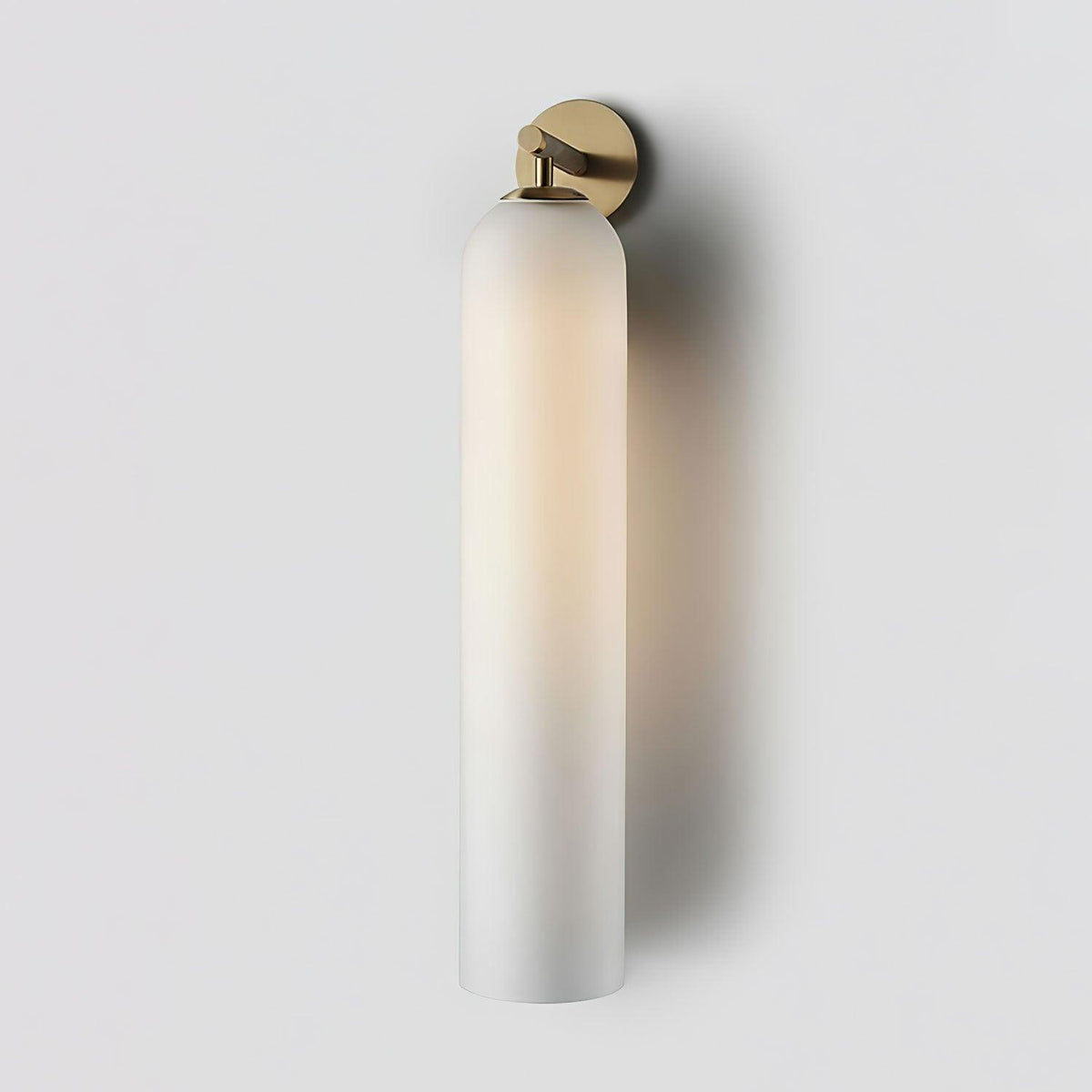 Stern Way - Modern Warm Glow Glass Wall Sconce