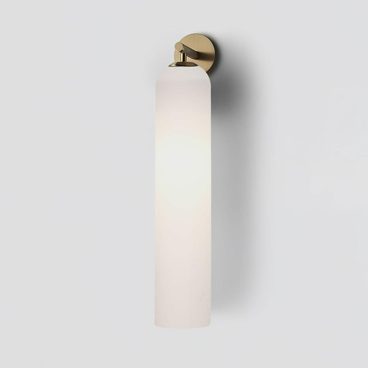 Stern Way - Modern Warm Glow Glass Wall Sconce
