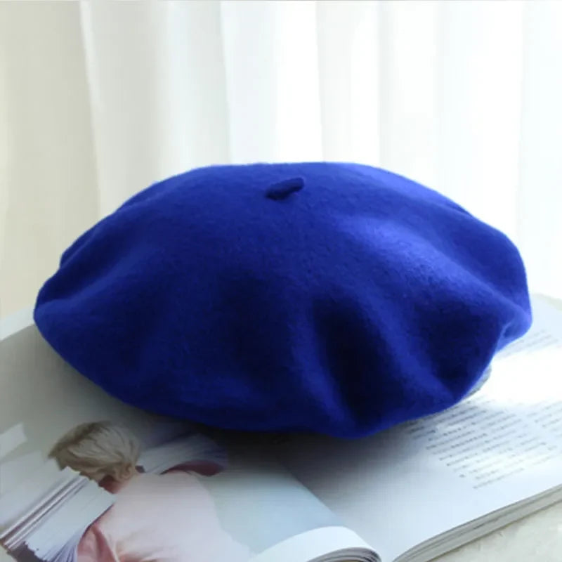 WoolCharm Beret - Cozy Wool Style for Cold Winter Days