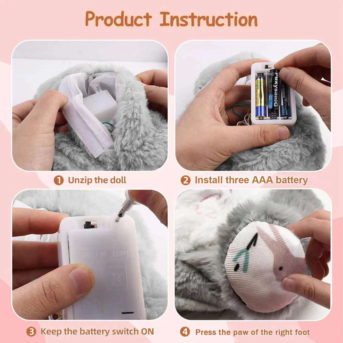 Dombrick - Soothing Baby Sleep Plush Companion