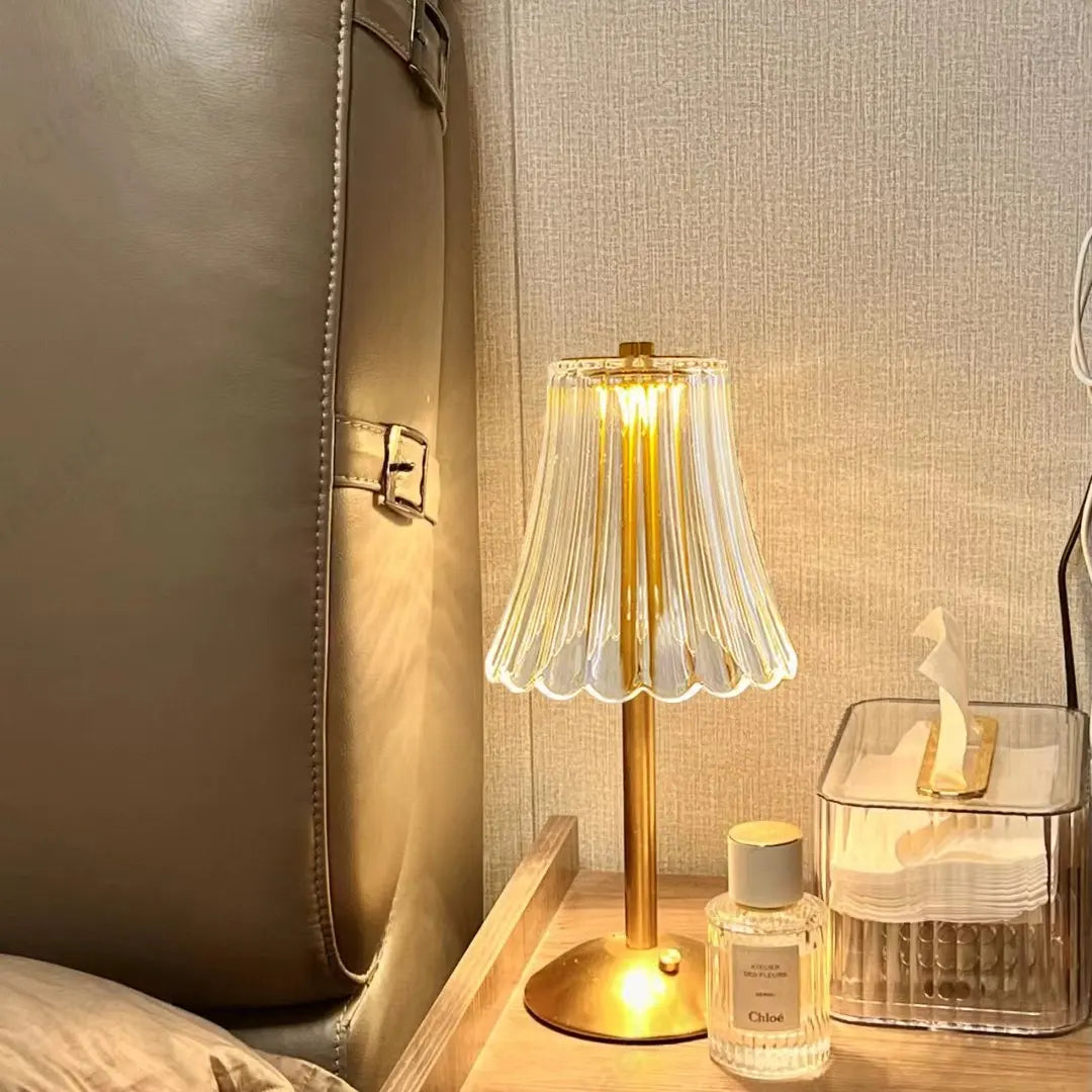 Cristalglow - Wireless Crystal-Accent Table Lamp